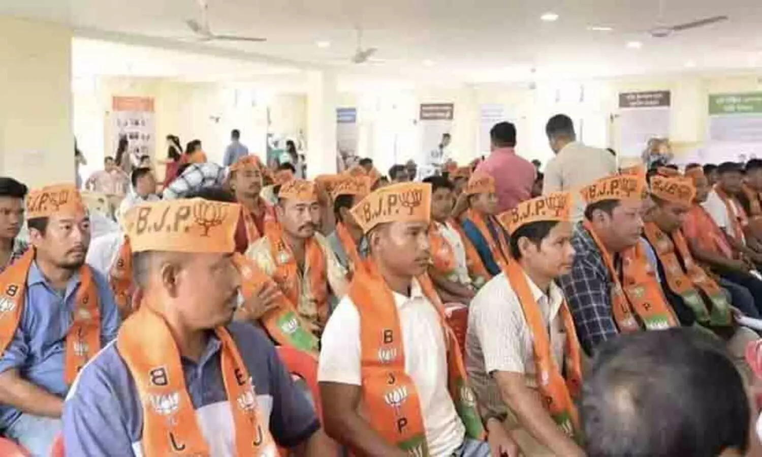 ബോഡോ ഭീകര സംഘടനയിലെ 110 അംഗങ്ങൾ ബി.ജെ.പിയിൽ ചേർന്നു