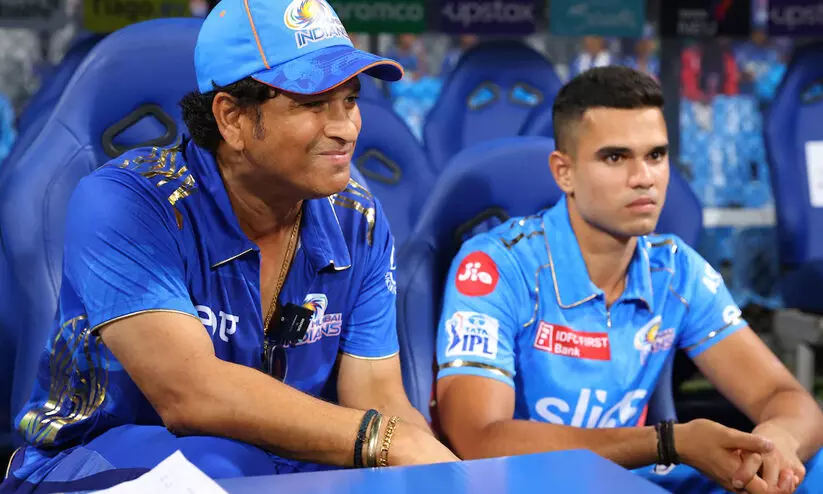 ‘അദ്ദേഹം എന്നോട് പറഞ്ഞു...’; കന്നി ഐ.പി.എൽ വിക്കറ്റ് നേട്ടത്തിനു പിന്നാലെ പിതാവിനെ കുറിച്ച് അർജുൻ ടെണ്ടുൽക്കർ