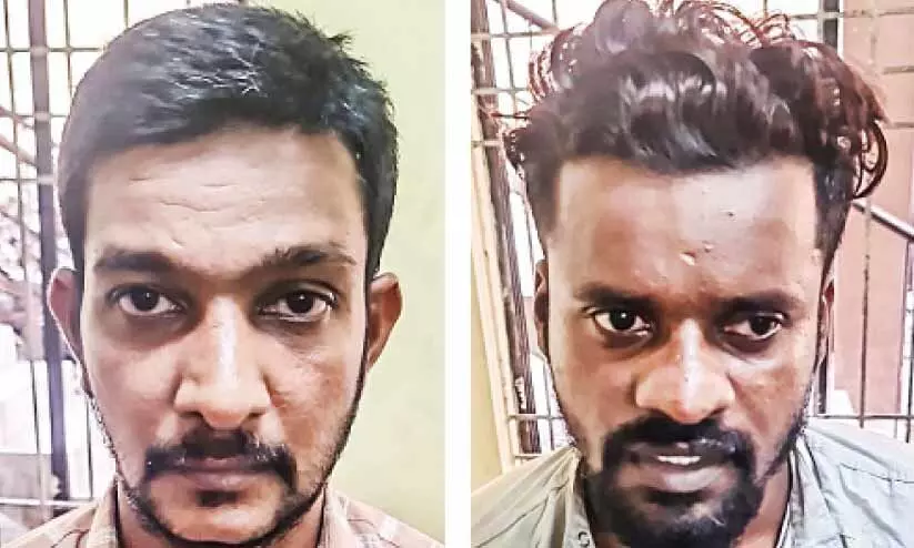 സ്കൂൾ പരിസരത്ത് ലഹരി വിൽപന: രണ്ടുപേർ അറസ്റ്റിൽ