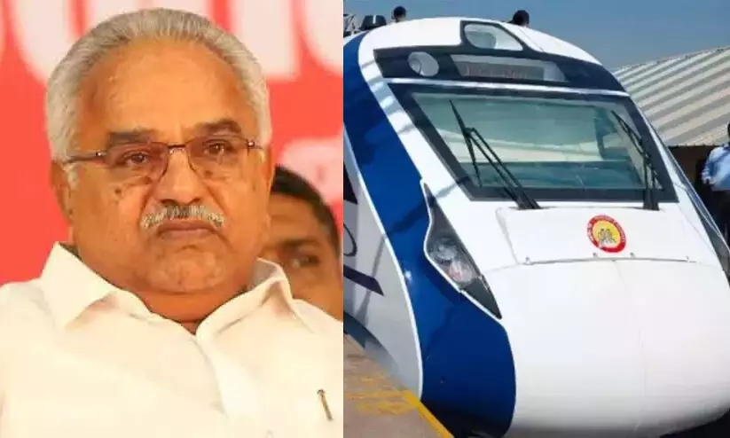 kanam rajendran, vande bharat