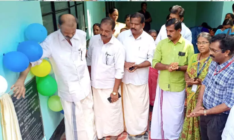 ആയുര്വേദ ഡിസ്പെന്സറി കെട്ടിടം ശിലാസ്ഥാപനം ആയുര്വേദ ഡിസ്പെന്സറി കെട്ടിടം ശിലാസ്ഥാപനം