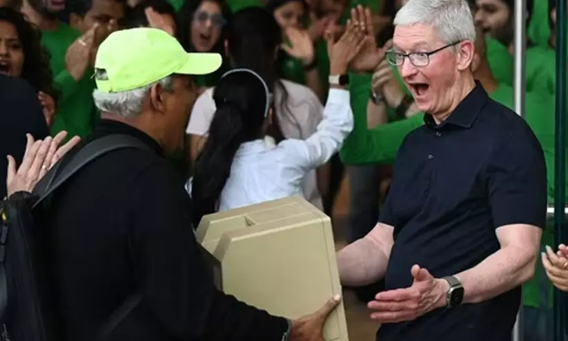 ആപ്പിൾ സി.ഇ.ഒയെ ഞെട്ടിച്ച് മകിന്റോഷുമായി ഇന്ത്യാക്കാരൻ