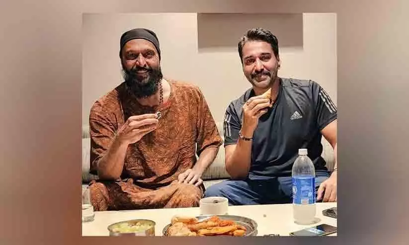 Babu Antony Shares Breaking the fast With Actor Rahman Babu Antony Shares Breaking the fast With Actor Rahman