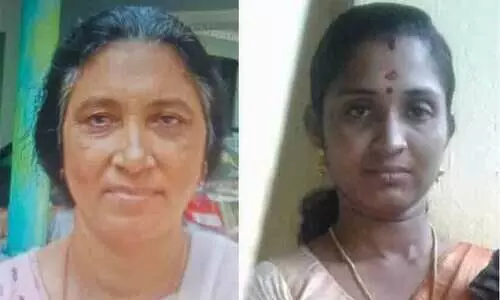 അമ്മയും മകളും വീട്ടിനുള്ളിൽ തൂങ്ങി മരിച്ച നിലയിൽ