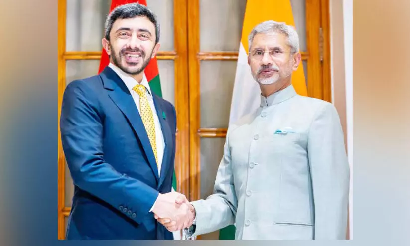 സുഡാൻ സംഘർഷം: ഇന്ത്യ-യു.എ.ഇ വിദേശകാര്യമന്ത്രിമാർ ചർച്ചചെയ്തു