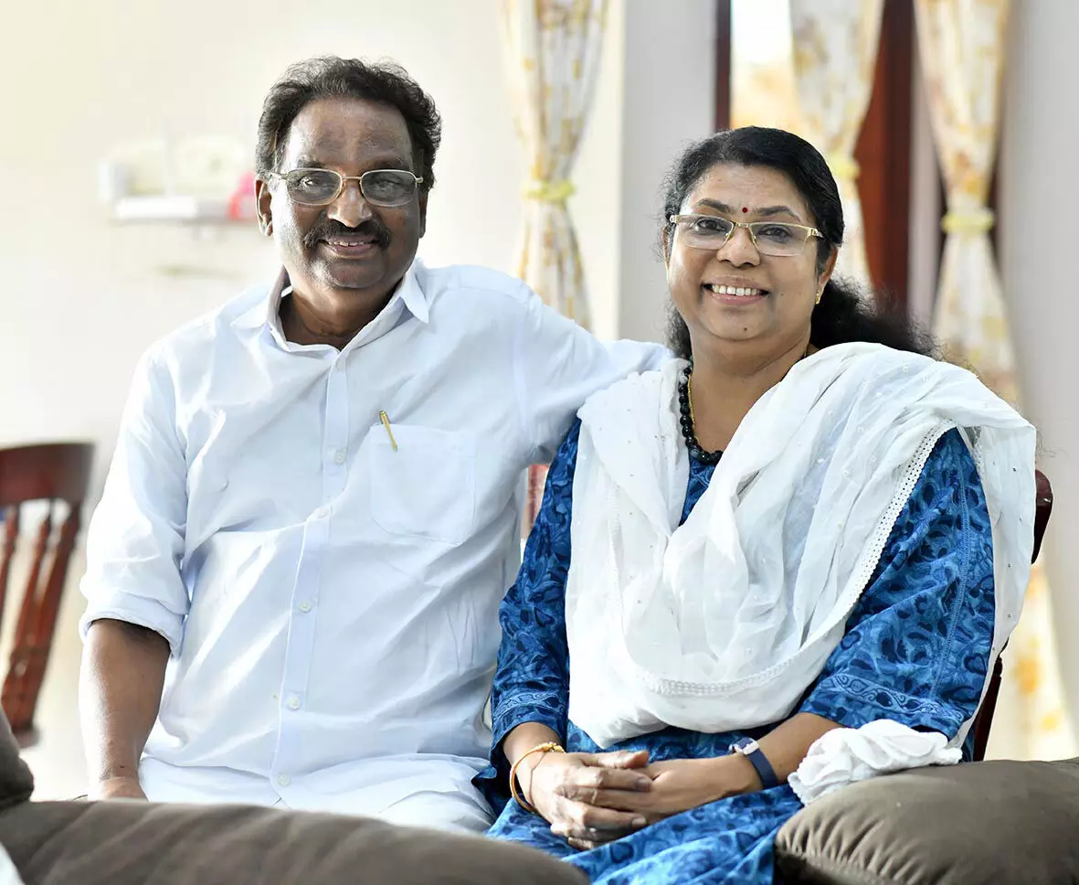 എ.കെ. ബാലനും ഭാര്യ ഡോ. പി.കെ. ജമീലയും എ.കെ. ബാലനും ഭാര്യ ഡോ. പി.കെ. ജമീലയും