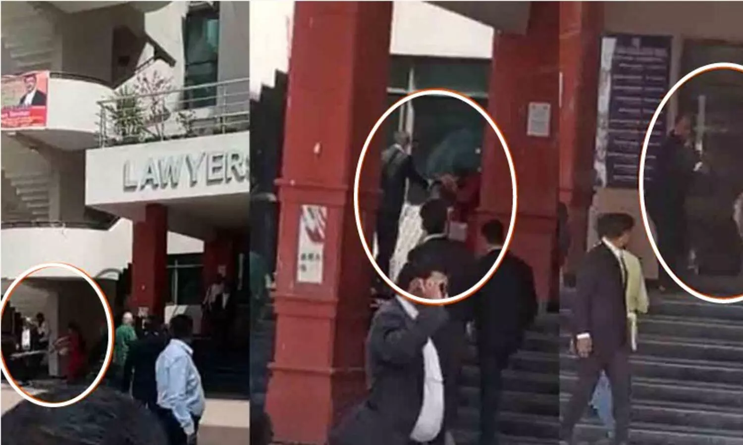 On Camera, Delhi Man Chases, Fires At Woman He Sued On Court Premises