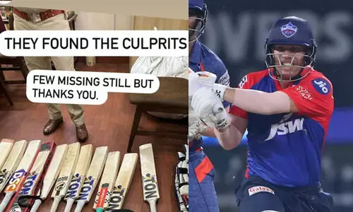 ഡൽഹി ടീമിന്റെ മോഷണം പോയ ബാറ്റുകൾ തിരിച്ചുകിട്ടി