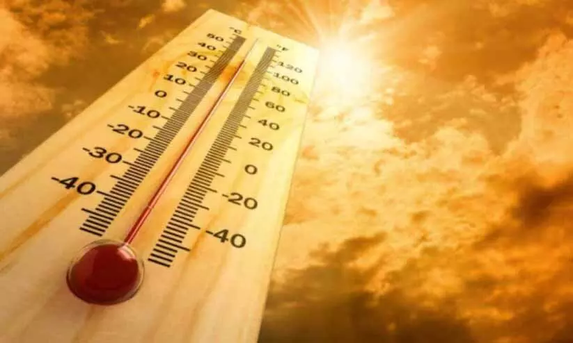 Temperature rises in Alappuzha