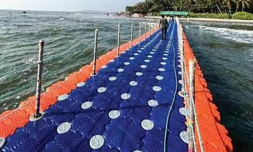 floating bridge Tanur