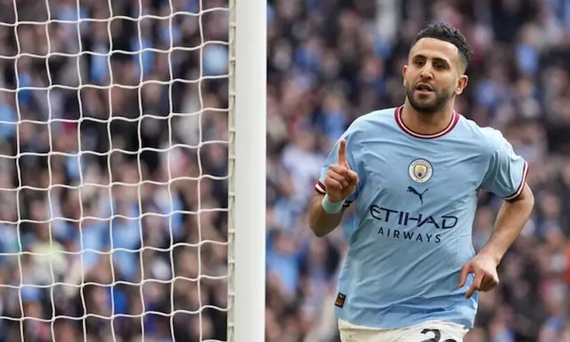 റിയാദ് മെഹ്റസിന്റെ ഹാട്രിക്കിൽ മാഞ്ചസ്റ്റർ സിറ്റി എഫ്.എ കപ്പ് ഫൈനലിൽ റിയാദ് മെഹ്റസിന്റെ ഹാട്രിക്കിൽ മാഞ്ചസ്റ്റർ സിറ്റി എഫ്.എ കപ്പ് ഫൈനലിൽ