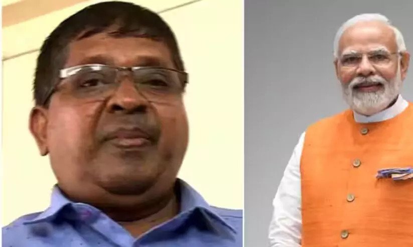 പ്രധാനമന്ത്രി നരേന്ദ്ര മോദിക്ക് ഭീഷണിക്കത്തെഴുതിയയാളെ വിദ​​ഗ്ധമായി പൊലീസ് കുടുക്കി