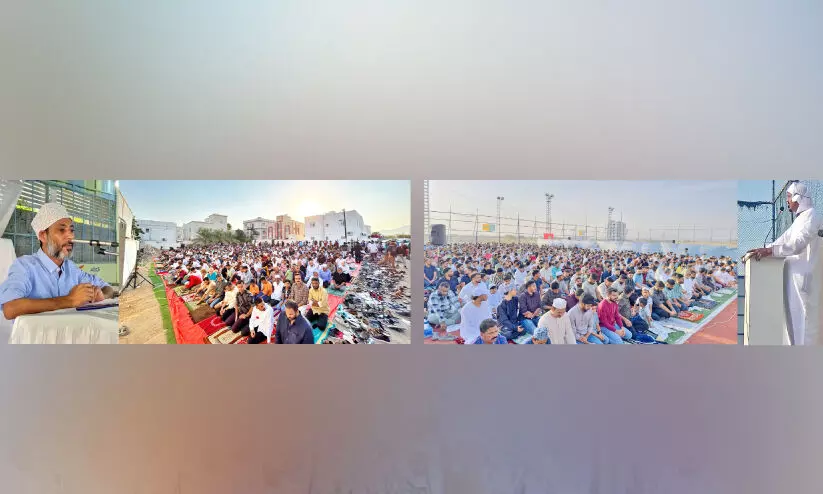 സ്നേഹം പകർന്ന് ഈദ്ഗാഹുകൾ... സ്നേഹം പകർന്ന് ഈദ്ഗാഹുകൾ...