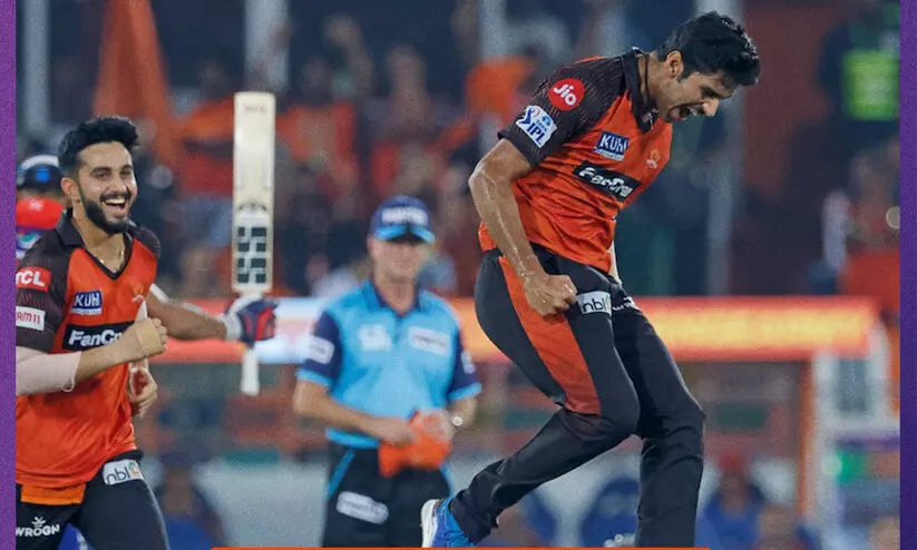 ഡൽഹിക്കെതിരെ സൺറൈസേഴ്സിന് 145 റൺസ് വിജയലക്ഷ്യം