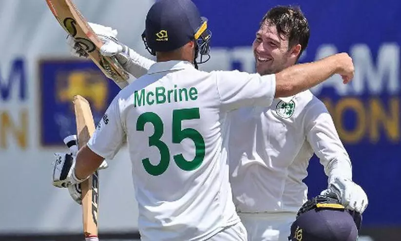 ശ്രീലങ്കയെ ഞെട്ടിച്ച് അയർലൻഡ്; ടെസ്റ്റിലെ ടീമിന്റെ ഏറ്റവും ഉയർന്ന സ്കോർ ശ്രീലങ്കയെ ഞെട്ടിച്ച് അയർലൻഡ്; ടെസ്റ്റിലെ ടീമിന്റെ ഏറ്റവും ഉയർന്ന സ്കോർ