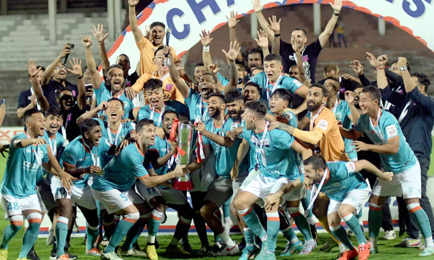 മൗറീഷ്യോക്ക് ഇരട്ട ഗോൾ; ബംഗളൂരുവിനെ തകർത്ത് ഒഡിഷക്ക് സൂപ്പർ കപ്പ്