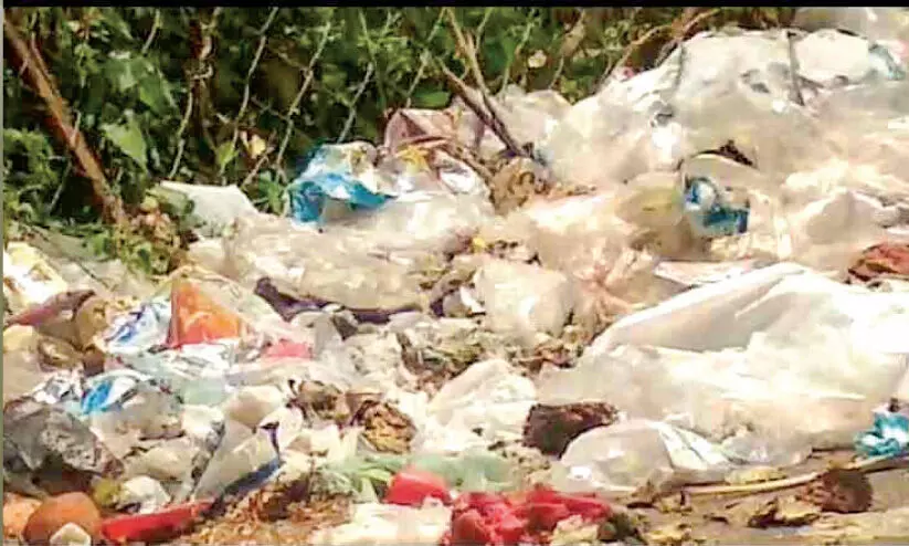 സം​സ്ക​ര​ണ​ത്തി​ന് സൗ​ക​ര്യ​മി​ല്ല; മാ​ലി​ന്യ​ത്തി​ൽ വ​ല​ഞ്ഞ് പി​രാ​യി​രി