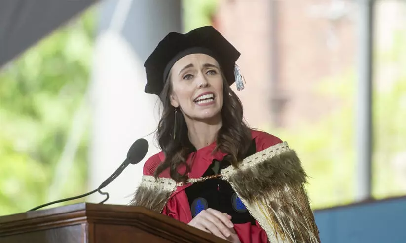 പഠനത്തിനായി ജസീന്ത ഹാർവഡിലേക്ക്