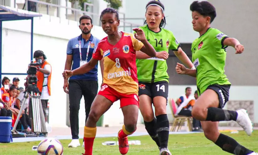 ഈസ്റ്റ് ബംഗാളിനെ തരിപ്പണമാക്കി ഗോകുലം വനിതകൾ തുടങ്ങി