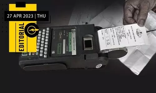 Ration Shop, EPOS machine