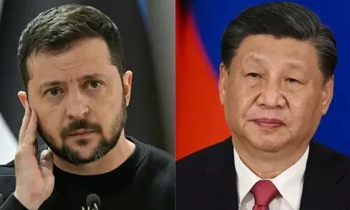 ടെലിഫോൺ ചർച്ചയുമായി ഷി ജിൻപിങ്-സെലൻസ്കി