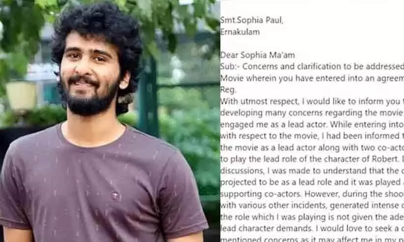 Shane  Nigams Controversal Letter To  Producer Sofia Paul  Went viral