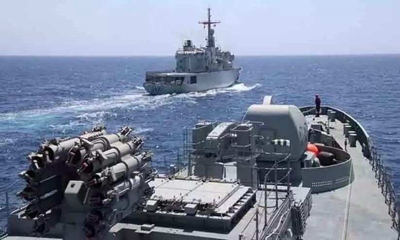 നാവികസേനയുടെ മൂന്നാം കപ്പല് ഐ.എൻ.എസ് ടര്കഷ് സുഡാനിലെത്തി നാവികസേനയുടെ മൂന്നാം കപ്പല് ഐ.എൻ.എസ് ടര്കഷ് സുഡാനിലെത്തി