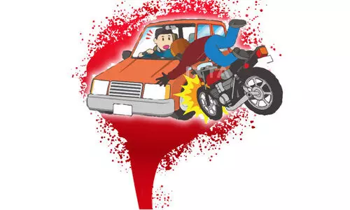 ഇരുചക്ര വാഹനാപകടവും മരണവും കൂടി