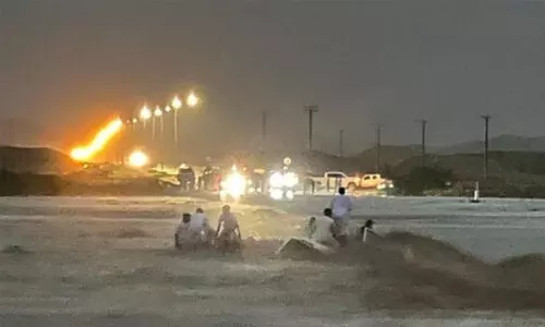 ഒമാനിൽ കനത്ത മഴ തുടരുന്നു; രണ്ട്​ മരണം