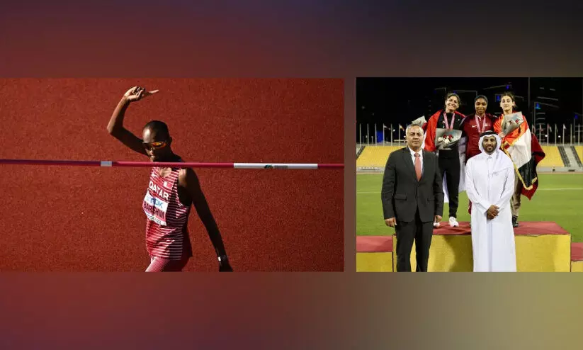 വെ​സ്റ്റ് ഏ​ഷ്യ​ൻ അ​ത്‍ല​റ്റി​ക്സ്: ബ​ർ​ഷി​മി​ന് സ്വ​ർ​ണം