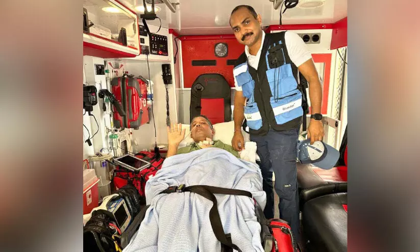 പ്ര​തി​ഷേ​ധം ഫ​ലം ക​ണ്ടു; എ​യ​ർ​ഇ​ന്ത്യ വി​മാ​ന​ത്തി​ൽ കി​ട​പ്പു​രോ​ഗി​യെ നാ​ട്ടി​ലെ​ത്തി​ച്ചു