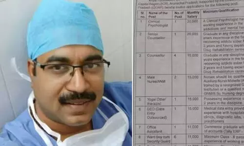 ഡോക്ടർമാരുടെ ശമ്പളം 11,000 രൂപ; നഴ്സിന് 15,000 രൂപ, വൈറൽ കുറിപ്പുമായി ബംഗളൂരു ഡോക്ടർ