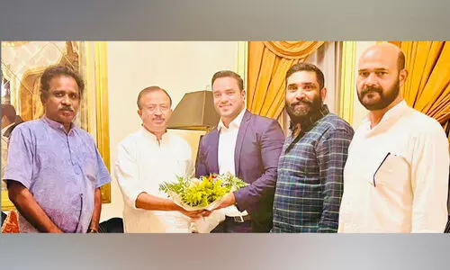 ഐ.ഒ.എഫ് ഭാരവാഹികൾ വിദേശകാര്യ സഹമന്ത്രി മുരളീധരനെ സന്ദർശിച്ചു