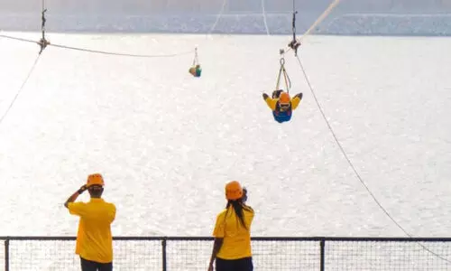 ലോ​ക​ത്തി​ലെ ഏ​റ്റ​വും നീ​ള​​മേ​റി​യ സി​പ്​ ലൈ​ൻ നാ​ടി​ന്​ സ​മ​ർ​പ്പി​ച്ചു