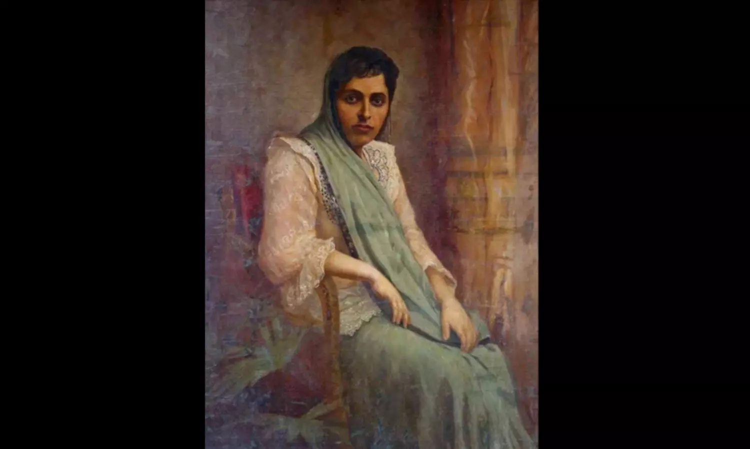 ravi varma parsi lady