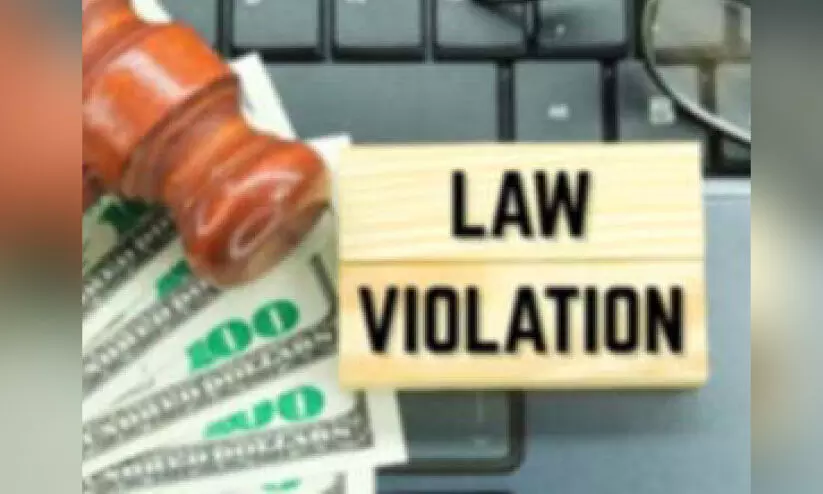 നി​യ​മ​ലം​ഘ​നം; നി​ര​വ​ധി പേ​ർ പി​ടി​യി​ൽ