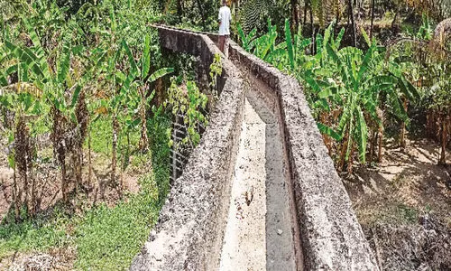 ക​നാ​ൽ അ​ക്വ​ഡ​ക്റ്റ് റോ​ഡാ​ക്ക​ണ​മെ​ന്ന് നാ​ട്ടു​കാ​ർ