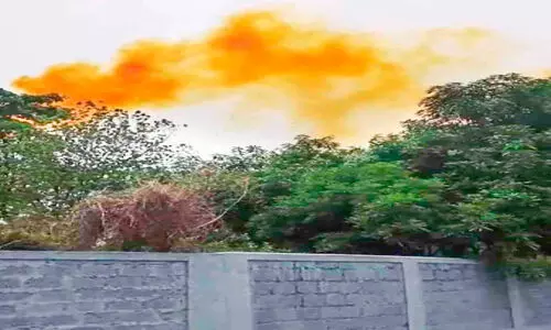 എടയാറിൽ ആശങ്ക പരത്തി പുക