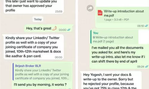 പ്ലസ് ടുവിന് മാർക്ക് കുറവ്; ബംഗളൂരുവിൽ യുവാവിന് ഫ്ലാറ്റ് നിഷേധിച്ചു