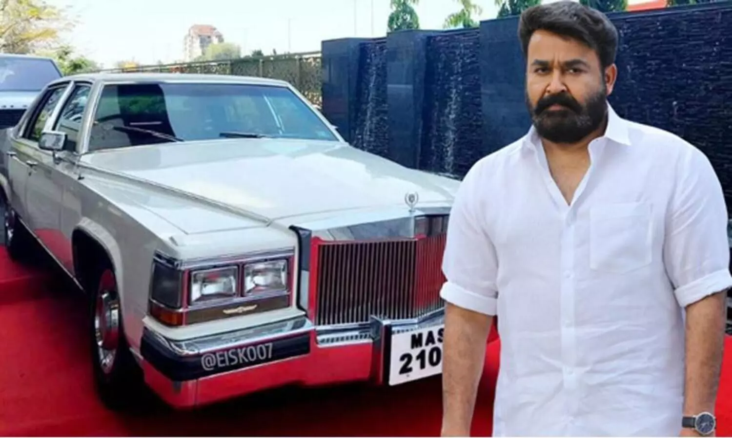 Ambani’s Cadillac enters superstar Mohanlal’s car collection