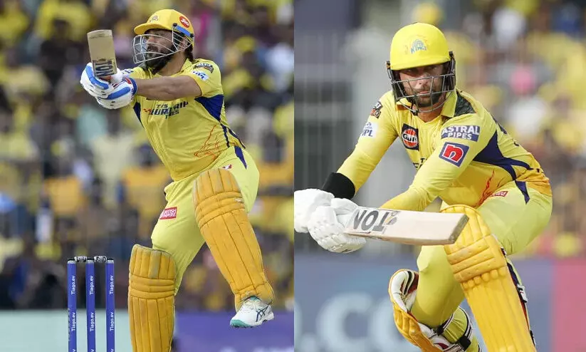 അവസാന രണ്ട് പന്തും ഗാലറിയിലെത്തിച്ച് ധോണി, ക്ലാസ് ബാറ്റിങ്ങുമായി കോൺവേ; പഞ്ചാബിന് ജയിക്കാൻ 201