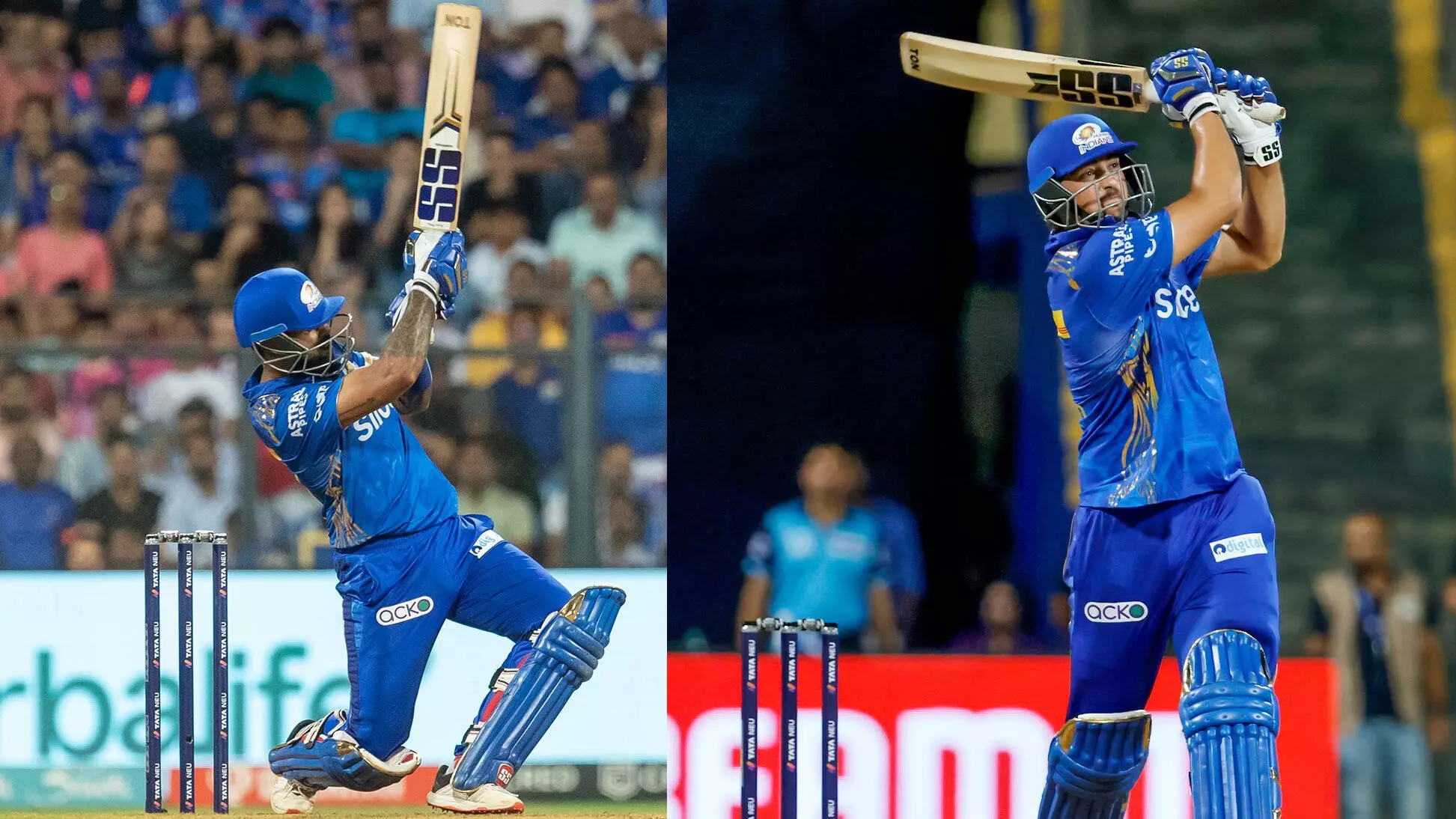 സൂര്യ അടിത്തറ പാകി, ടിം അടിച്ചു പറത്തി; രാജസ്ഥാന്റെ റൺമല തകർത്ത് മുംബൈ, ആറ് വിക്കറ്റ് ജയം സൂര്യ അടിത്തറ പാകി, ടിം അടിച്ചു പറത്തി; രാജസ്ഥാന്റെ റൺമല തകർത്ത് മുംബൈ, ആറ് വിക്കറ്റ് ജയം