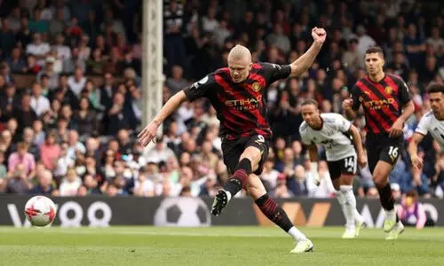 ഹാലണ്ട് റെക്കോഡിനൊപ്പം; പ്രീമിയർ ലീഗിൽ ആഴ്സണലിനെ മറികടന്ന് സിറ്റി ഒന്നാമത്