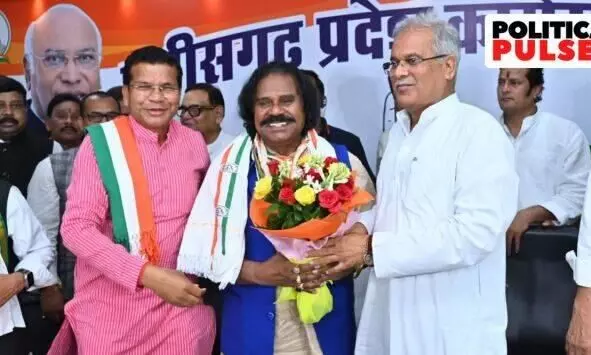 JP MP, joins Congress JP MP, joins Congress
