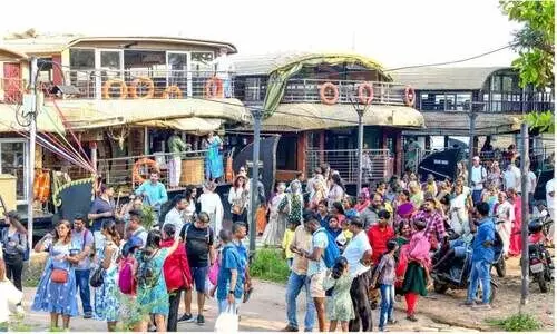 അവധി ആഘോഷം; കായൽക്കാഴ്ചകൾക്ക്​ തിരക്കേറി