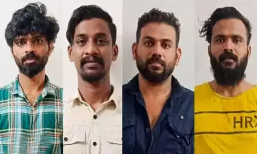 Petrol bombed on the house four people were arrested