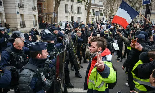 france protest