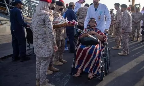 സുഡാനിലെ ഒഴിപ്പിക്കൽ; ജിദ്ദയിലെത്തിയത് 27 കപ്പലുകളും 51 വിമാനങ്ങളും സുഡാനിലെ ഒഴിപ്പിക്കൽ; ജിദ്ദയിലെത്തിയത് 27 കപ്പലുകളും 51 വിമാനങ്ങളും