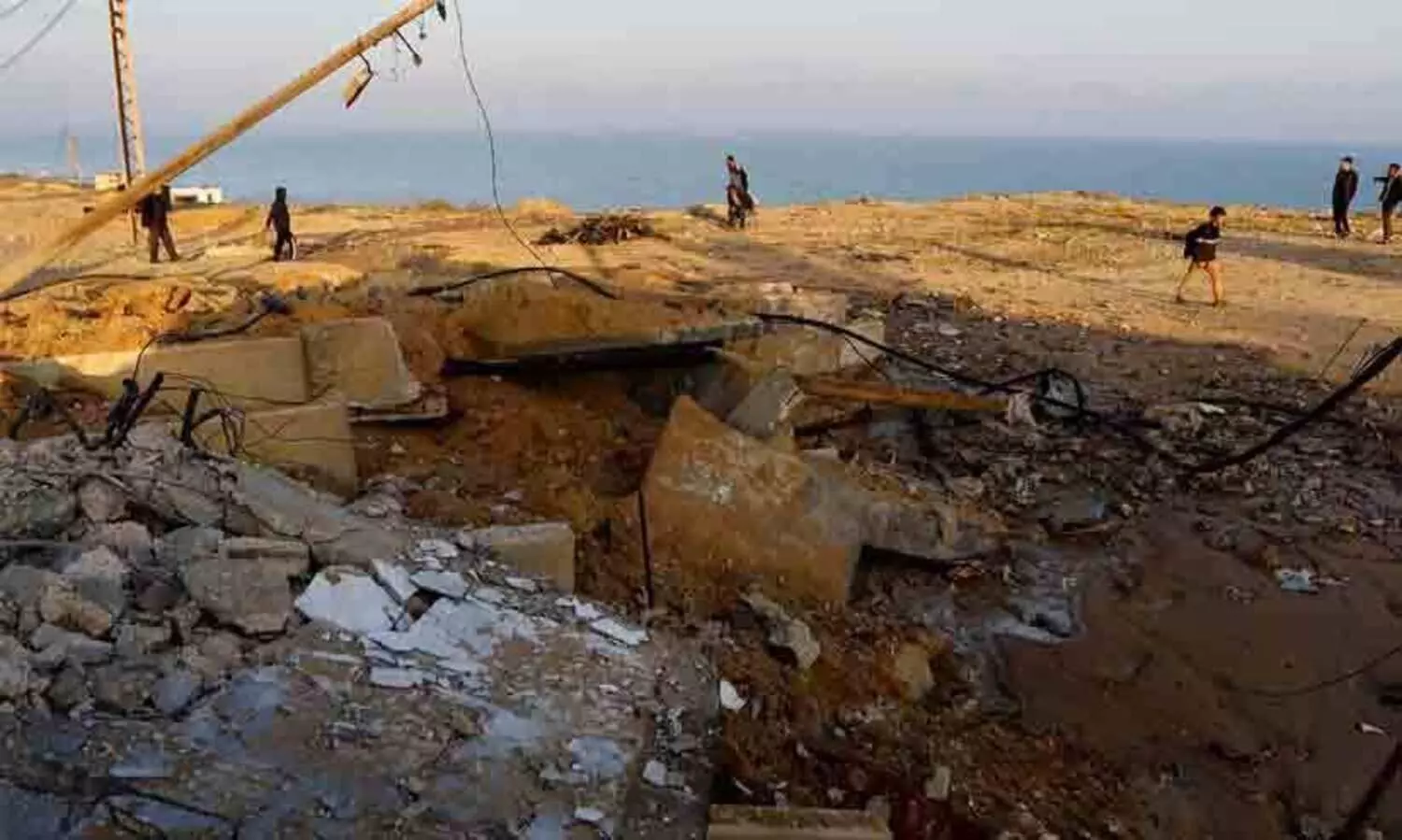 ഗ​സ്സ​യി​ൽ ഇ​സ്രാ​യേ​ൽ വ്യോ​മാ​ക്ര​മ​ണം;  ഒ​രാ​ൾ മ​രി​ച്ചു