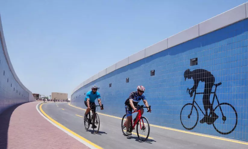 മെയ്​ദാനിൽ സൈക്ലിങ്ങിന്​ പുതിയ ഭൂഗർഭ പാത തുറന്നു